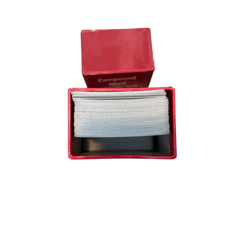 Compound Words Pocket Chart Cards Set‎ In Box Educational Tools